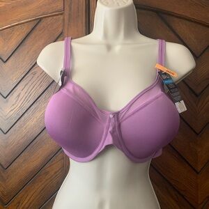 Bali purple lavender bra 36 DD NWT new